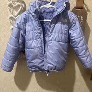 The North Face Lavender Puffer Jacket